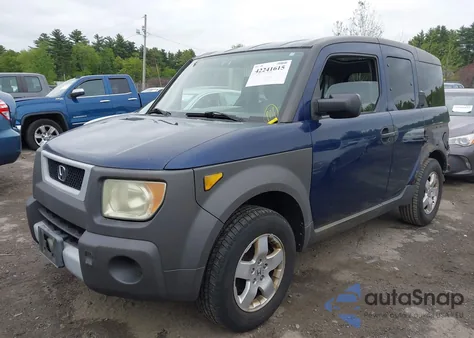 2003 Honda Element Ex from USA, damaged, VIN 5J6YH28523L051326